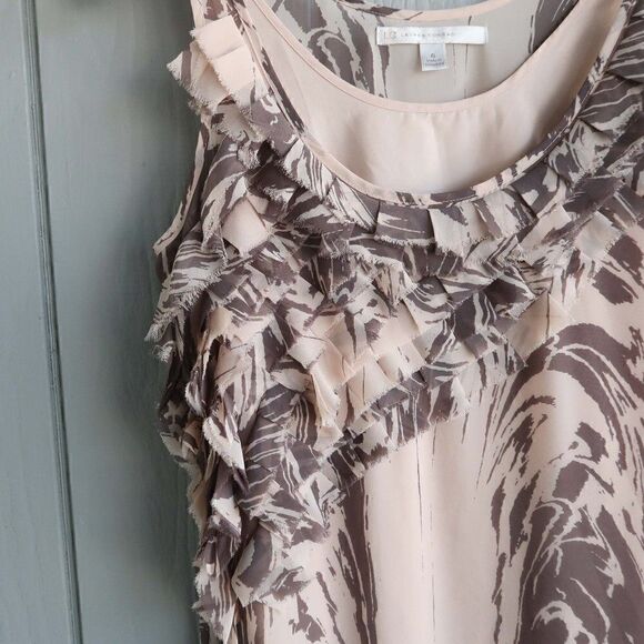 LC Lauren Conrad Ruffle Detail Dress - Picture 3 of 8